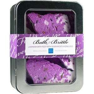  Lavender Fizzy Brittle Bath Bomb: Beau Bain: Beauty