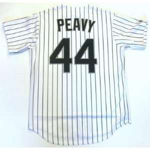  Jake Peavy Chicago White Sox Jersey   Large: Sports 