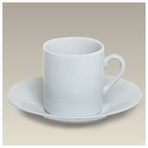 Tea Party Favor   White Demitasse Porcelain Cup & Saucer Set 