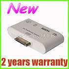 USB Cable AV HDMI Card Reader For ipad iphone 4G 4S Camera Micro SD 