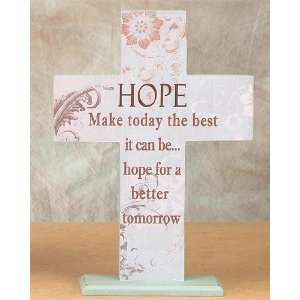  Cross Stand Collectible Hope For A Better Tomorrow 