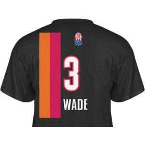   Heat Dwyane Wade NBA Floridians Player T Shirt