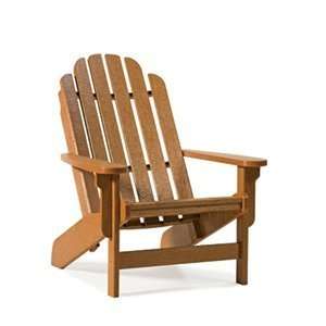   Furniture UIDSBFAC Tan Style Bayfront Adirondack Chair: Home & Kitchen