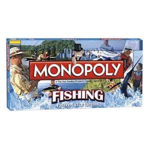    Collectors Edition Fishing Monopoly Game 2009 . Toys & Games