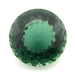   22mm Green Tourmaline Amethyst Quartz Gemstone Tremendous VVS Jewelry