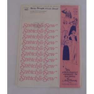   Sew, Pattern 445. Skirts Straight, A Line, Dirndl 