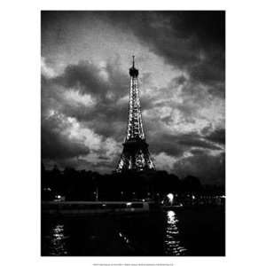 Nuit Orageuse Au Tour Eiffel   Poster by H. Jennings Sheffield (20x26)