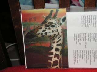 Bob Ross Wildlife Series Elegant Giraffe packet  
