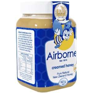 Airborne (New Zealand) Wildflower Creamed Honey 500g / 17.85oz