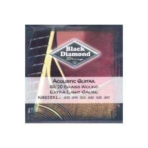  Black Diamond Acoustic Bronze Guitar String: Musical 