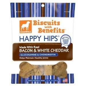 Dogswell, Treat Bcn Chddr Happy Hips, 10 OZ (Pack of 6):  
