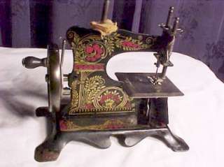 Antique toy sewing machine Made in Germany early 1900s  