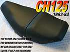 CH125 1983 84 seat cover for Honda CH 125 ELITE SPACY 0
