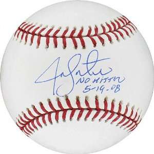  Jon Lester Autographed Baseball with NH 5 19 08 