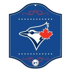  Toronto Blue Jays Official 11x9 MLB Wood Sign: Sports 
