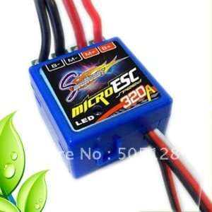   320a brushed brush speed controller esc for rc car truck: Toys & Games