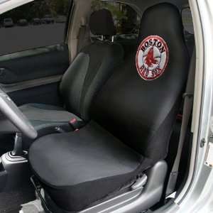  Boston Red Sox Black Team Logo Car Seat Cover: Sports 