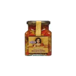Gia Russa Sweet Pepper Bruschetta Topp (Economy Case Pack) 10 Oz Jar 