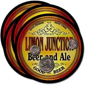  Limon Junction , CO Beer & Ale Coasters   4pk Everything 