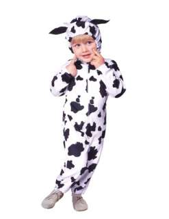 Baby cow costume jumpsuit