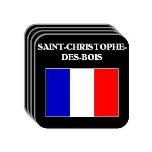 France   SAINT CHRISTOPHE DES BOIS Set of 4 Mini Mousepad Coasters
