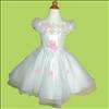 WD07 Princess Baby Flower girls dress Christmas 9 18M  