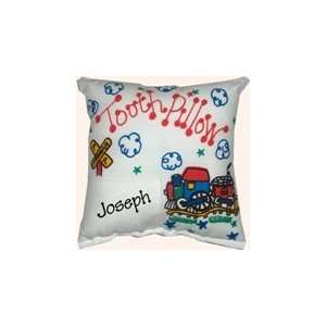  Personalized Tooth Fairy Pillow Train: Home & Kitchen