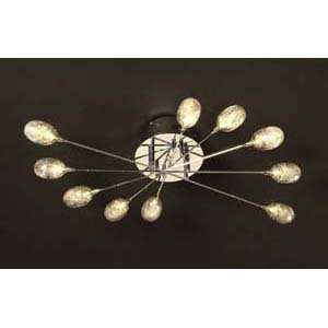  PLC Lighting 86638 Tabitta Copper Flush Mount