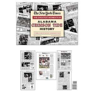  Alabama Crimson Tide Newspaper Compilation