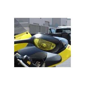 Clear Alternatives Turn Signal Lenses   Yellow LED   Front , Color 