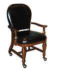 Distressed Genuine Leather Conference Game Chair