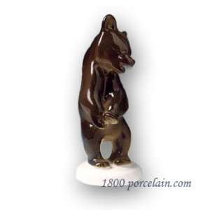  Lomonosov Porcelain Figurine Bear Cub Standing Everything 