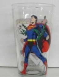 SUPERMAN DC HEROES TOON TUMBLERS PINT GLASS   2010  