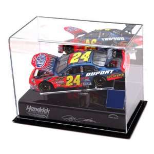   Cast Display Case with Platform and Race Used Metal