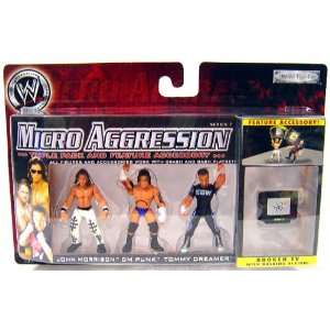   Figure 3 Pack John Morrison, CM Punk & Tommy Dreamer Toys & Games