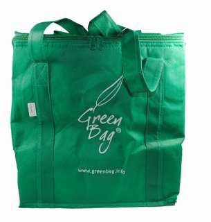 Green Bag Cooler Insulated Shopping Grocery Tote 859513001017  
