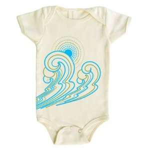  Waves Organic Baby Onesie Baby