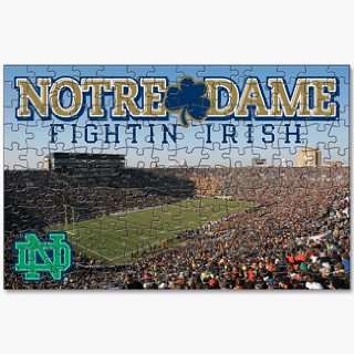  Notre Dame Fighting Irish Stadium 150 Piece Puzzle Sports 