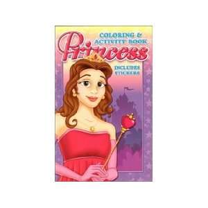  Bendon Coloring & Activity Sticker Princess Book: Toys 