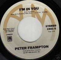 Peter Frampton 45 Im In You / St. Thomas   