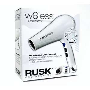   Rusk W8less 2000 Watts Hair Dryer with free W8les Travel Dryer: Beauty