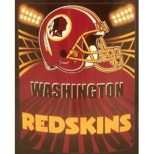   Redskins Fleece Blanket/Throw   NFL Football: Sports & Outdoors