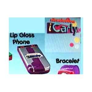   Happy Meal Nickelodeon iCarly Lipgloss Phone Toy #7: Toys & Games