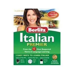  Berlitz 600430 Italian Premier Language Learning System 