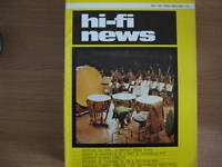 HiFi News (MAY) 1970 thorens td125  