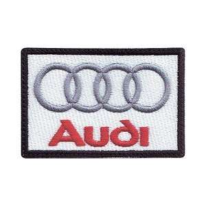  Audi Badge Embroidered Sew On Patch 