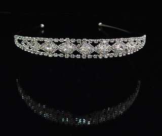 Diamond Crystal Tiara Head Band Wedding/Prom Headband  