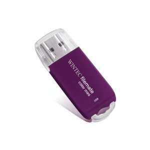   Filemate Color mini 2 GB USB 2.0 Flash Drive   Purple: Electronics