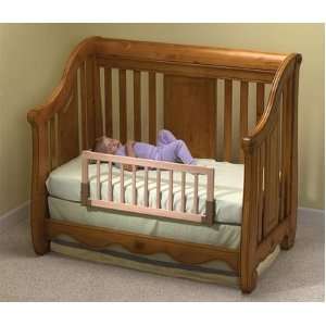  Kidco Convertible Crib Wooden Bed Rail   White Baby