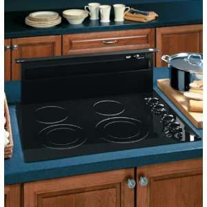    GE Profile 30 Telescopic Downdraft System   Black Appliances